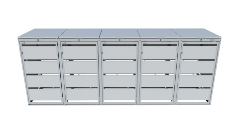 Zabudowa 120-5 Czarny 9005