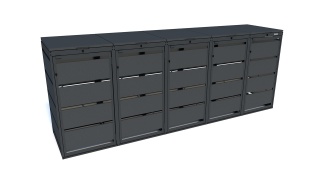 Zabudowa 120-5 Antracyt 7016