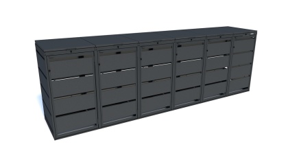 Zabudowa 120-6 Antracyt 7016