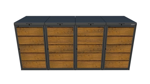 Zabudowa 240-4 Srebrny 9006