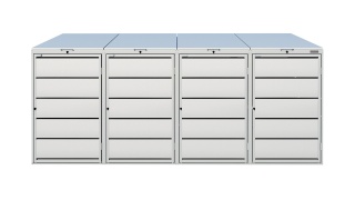 Zabudowa 240-4 Srebrny 9006