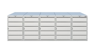 Zabudowa 240-5 Srebrny 9006