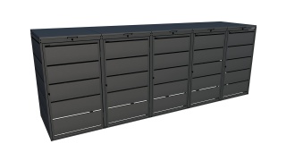 Zabudowa 240-5 Antracyt 7016