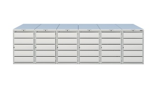 Zabudowa 240-6 Srebrny 9006