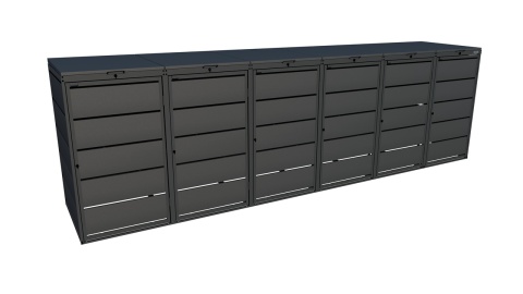 Zabudowa 240-6 Antracyt 7016