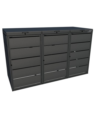 Zabudowa MIX 240/120-3 Antracyt 7016