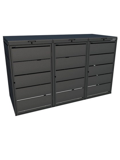 Zabudowa MIX 240/120-3 Antracyt 7016