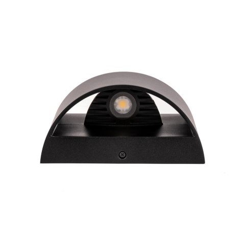 Kinkiet ścienny V-TAC 9W LED góra dół BRIDGELUX CHIP czarny IP54 VT-815 4000K 1280lm