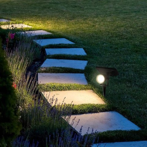 Oprawa gruntowa ogrodowa wbijana LED V-TAC solarna 2W IP65 VT-952 4000K 40lm 3 lata gwarancji