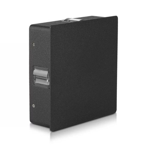 Oprawa ścienna V-TAC 4W LED IP65 czarny kwadrat VT-704 3000K 428lm