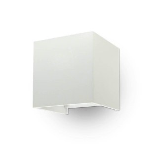 Oprawa ścienna V-TAC 5W kinkiet góra dół regulowana biały kwadrat IP65 BRIDGELUX VT-759-W 4000K 700lm