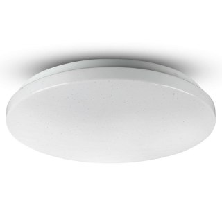 Oprawa sufitowa plafoniera V-TAC 12W LED gwiazdy zmiana koloru CCT fi.255 VT-8412-S-N 3000K-6400K 1200lm