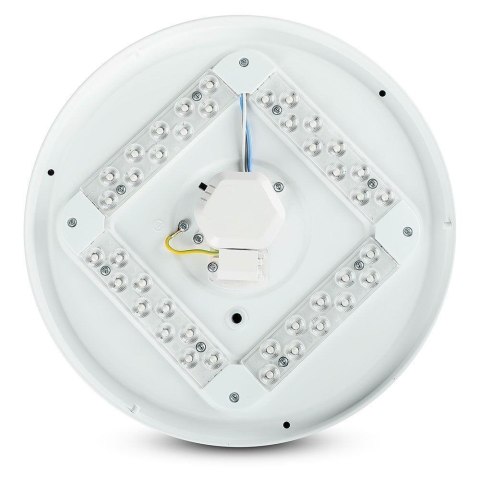 Oprawa sufitowa plafoniera V-TAC 12W LED gwiazdy zmiana koloru CCT fi.255 VT-8412-S-N 3000K-6400K 1200lm