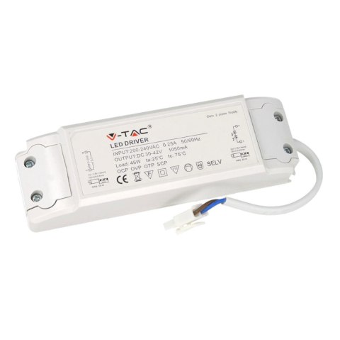 Panel LED V-TAC 40W 60x60 pmma 120Lm/W VT-6060-6 4000K 4950lm