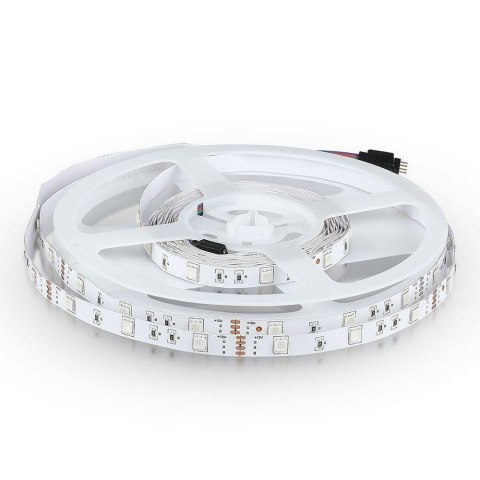Taśma LED V-TAC 12V SMD5050 150LED IP20 4W/m VT-5050 30-IP20 RGB