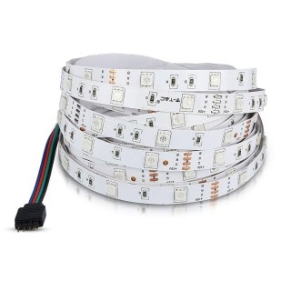 Taśma LED V-TAC 12V SMD5050 150LED IP20 4W/m VT-5050 30-IP20 RGB