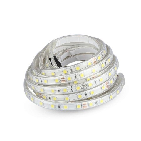 Taśma LED V-TAC SMD5050 300LED 24V IP65 rękaw 10W/m VT-5050 60-IP65 6400K 830lm