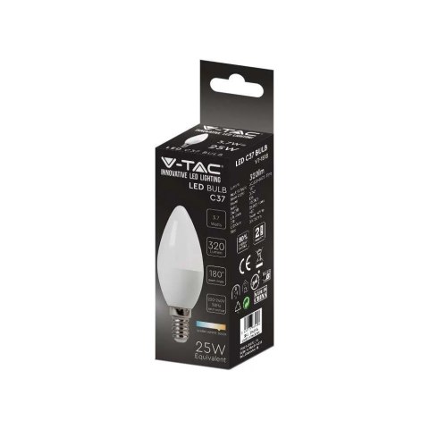 Żarówka LED V-TAC 3,7W E14 świeca VT-1818 6500K 320lm