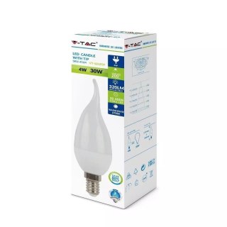 Żarówka LED V-TAC 4W E14 świeca płomyk VT-1818TP 6400K 350lm