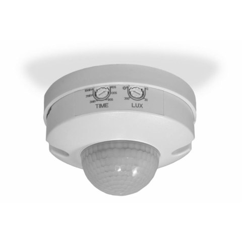 Czujnik ruchu 360st z funkcją on/off sufitowy biały V-TAC VT-8049