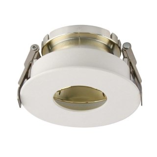 Oczko V-TAC GU10 wpuszczane białe/złoty okrągłe VT-873-WG