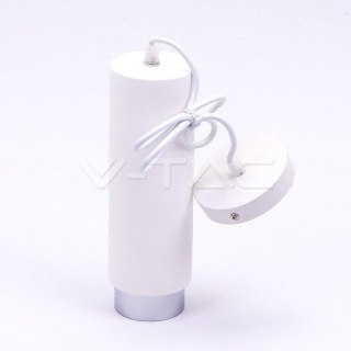 Oprawa zwieszana V-TAC gips beton GU10 biały/chrom VT-864-CH 5 lat gwarancji