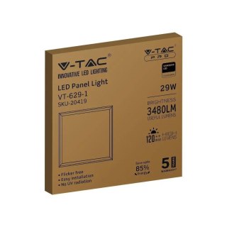 Panel LED V-TAC 29W 60x60 SAMSUNG CHIP 120Lm/W VT-629-1 4000K 3480lm 5 lat gwarancji