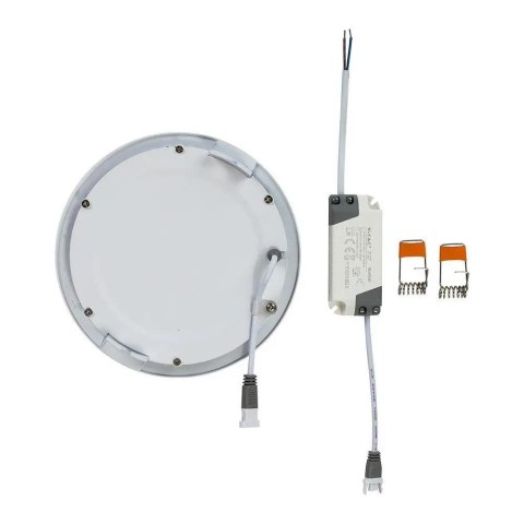 Panel LED V-TAC premium downlight 18W okrągły fi225 VT-1807 4000K 1400lm