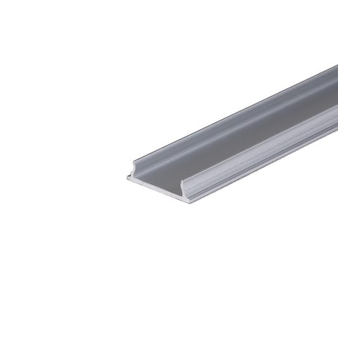 Profil do LED zestaw, ALU V-TAC 2mb anodowany do taśm LED elastyczny giętki 18x6mm VT-8138