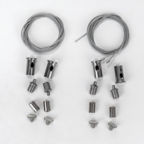 Profil do LED zestaw, ALU anodowany V-TAC 2mb klosz mleczny 50x75mm VT-8127