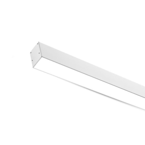 Profil do LED zestaw, ALU anodowany V-TAC 2mb klosz mleczny 50x75mm VT-8127