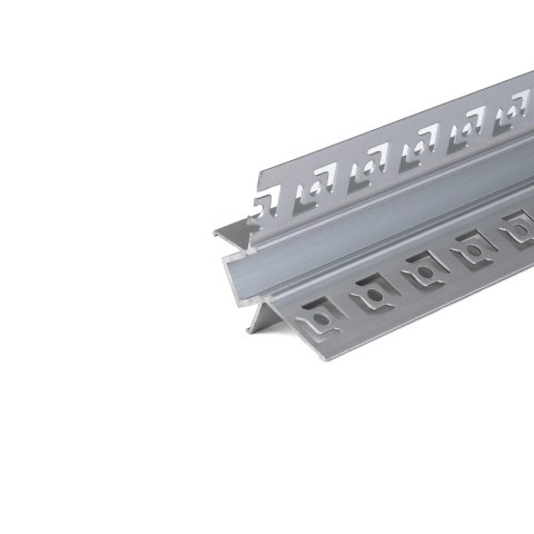 Profil do LED zestaw, ALU anodowany do gipsowania narożny wewnętrzny V-TAC 2mb klosz mleczny 13,1x12,5mm VT-8104