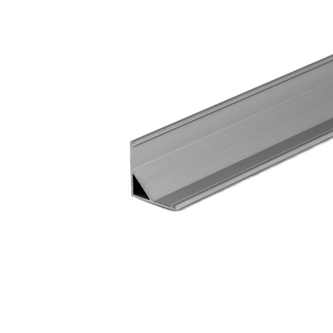 Profil do LED zestaw, ALU anodowany kątowy V-TAC 2mb klosz mleczny 15,8x15,8mm VT-8109