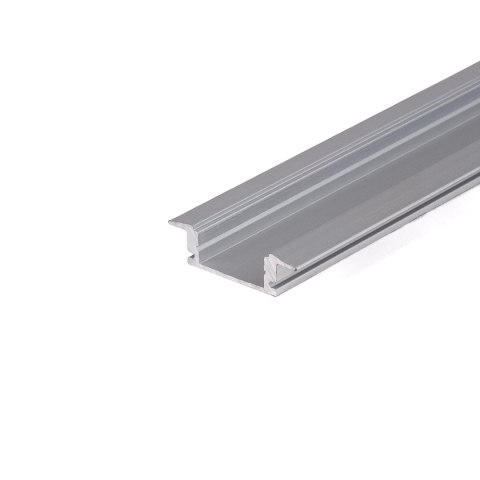Profil do LED zestaw, ALU anodowany wpuszczany V-TAC 2mb klosz mleczny 24,7x7mm VT-8106