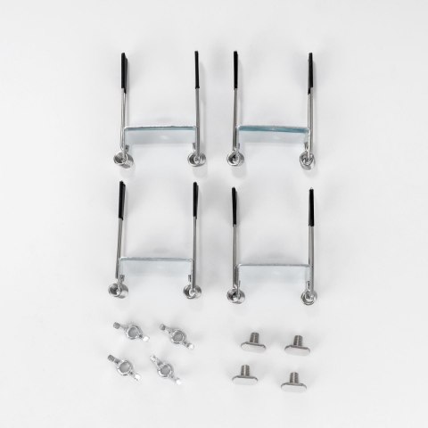 Profil do LED zestaw, ALU anodowany wpuszczany V-TAC 2mb klosz mleczny 50x35mm VT-8126