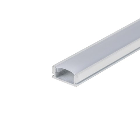 Profil do LED zestaw, ALU biały V-TAC 2mb klosz mleczny 17,4x7mm VT-8113-W 5 lat gwarancji