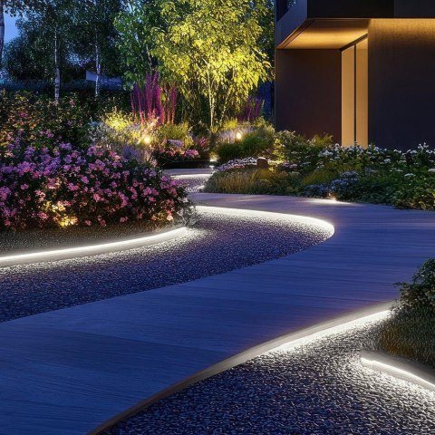 Taśma LED V-TAC 12V SMD5050 150LED IP65 rękaw 4,8W/m VT-5050 30-IP65 6000K 500lm