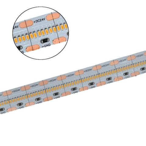 Taśma LED V-TAC SMD2110 3500LED 24V IP20 5mb CRI90+21W/m 150Lm/W VT-2110 700 4000K 2000lm