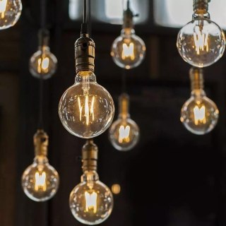 Żarówka LED V-TAC 6W filament E27 G125 VT-2147 6400K 806lm