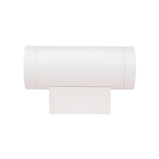 Kinkiet ścienny ogrodowy elewacyjny V-TAC góra dół 2xGU10 biały IP54 VT-11015