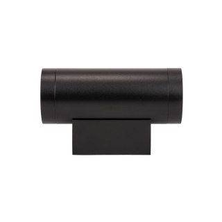 Kinkiet ścienny ogrodowy elewacyjny V-TAC góra dół 2xGU10 czarny IP54 VT-11015