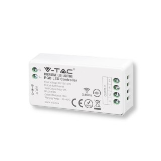 Kontroler sterownik ściemniacz V-TAC RGB 12A/MAX 12V-144W 24V-288W VT-2432