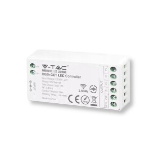 Kontroler sterownik ściemniacz V-TAC RGBW 12A/MAX 12V-144W 24V-288W VT-2434