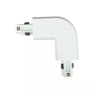 Łącznik szynoprzewodu L szynoprzewód 3F 3 fazowy biały V-TAC