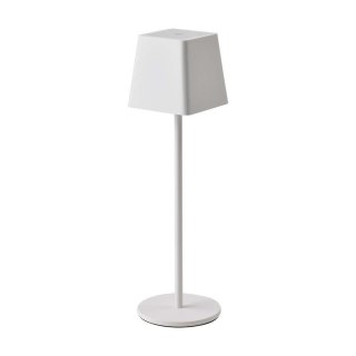 Lampka stołowa nocna V-TAC 2W LED 36cm ładowanie ściemnianie IP54 biała VT-7563 3000K 200lm