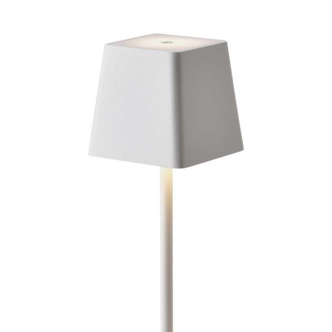 Lampka stołowa nocna V-TAC 2W LED 36cm ładowanie ściemnianie IP54 biała VT-7563 3000K 200lm
