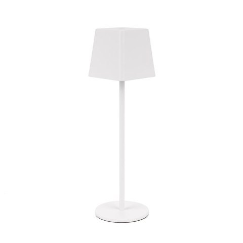 Lampka stołowa nocna V-TAC 2W LED 36cm ładowanie ściemnianie IP54 biała VT-7563 3000K 200lm