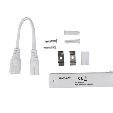 Oprawa LED belka liniowa V-TAC SAMSUNG CHIP 4W 30cm z włącznikiem VT-035 3000K 400lm 5 lat gwarancji