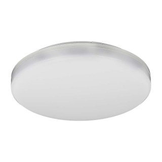 Oprawa sufitowa plafoniera okrągła V-TAC 15W LED SAMSUNG CHIP 20cm IP44 120Lm/W VT-8033 4000K 1850lm 3 lata gwarancji