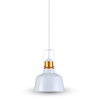 Oprawa zwieszana V-TAC loft vintage biały VT-7422-WH 5 lat gwarancji